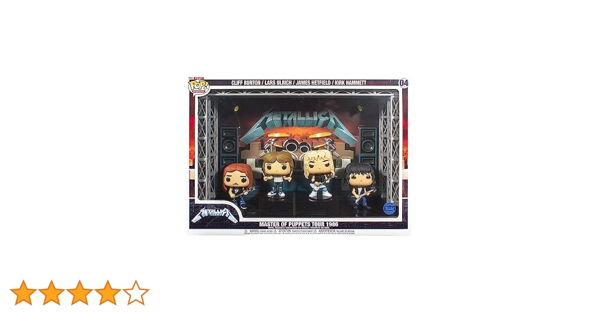 Amazon.co.jp: Funko Pop!Moment Deluxe:メタリカマスターオブ